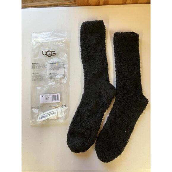 Other - UGG Fincher Ultra Cozy Black Socks Adult OS